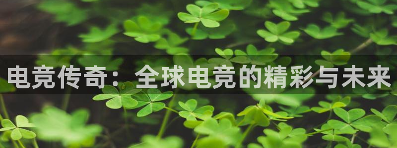 火狐电竞网页版：电竞传奇：全球电竞的精彩与未来
